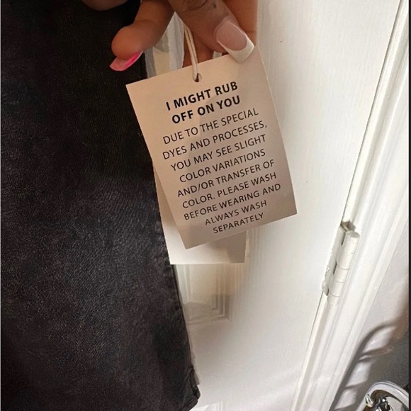 Women’s Mimi Chica Charcoal Rebel TShirt Dress - Picture 4 of 5